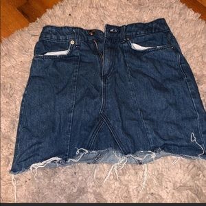Denim skirt